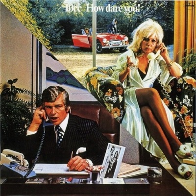 10cc - How Dare You! (Album, 1976): oprawa graficzna przedniej okładki