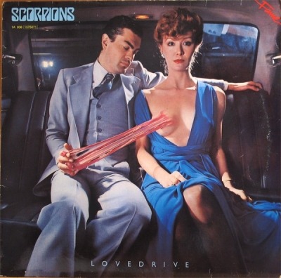 Scorpions - Lovedrive (Album, 1979): oprawa graficzna przedniej okładki