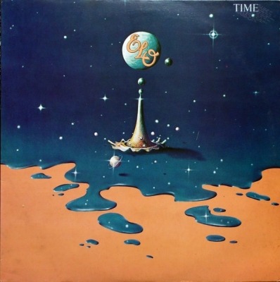 ELO - Time (Album, 1981): oprawa graficzna przedniej okładki
