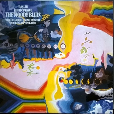 The Moody Blues With The London Festival Orchestra - Days Of Future Passed (Album, 1967): oprawa graficzna przedniej okładki