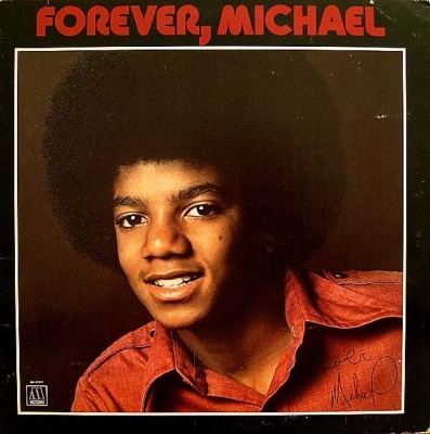 Michael Jackson - Forever, Michael (Album, 1975): oprawa graficzna przedniej okładki