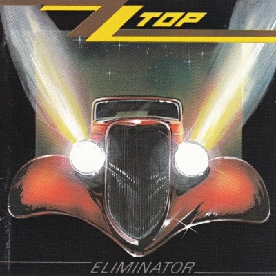 ZZ Top - Eliminator (Album, 1983): oprawa graficzna przedniej okładki