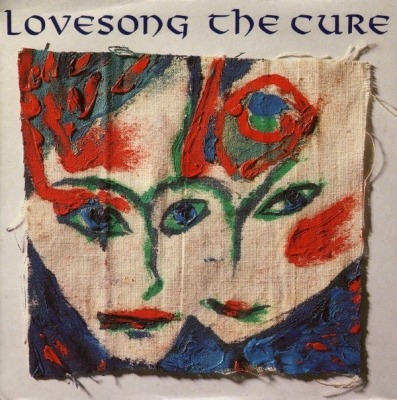 The Cure - Lovesong (Singiel, 1989): oprawa graficzna przedniej okładki