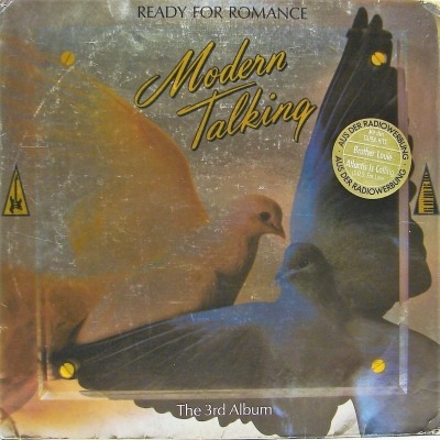 Modern Talking - Ready For Romance - The 3rd Album (Album, 1986): oprawa graficzna przedniej okładki