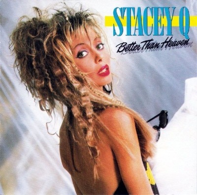 Stacey Q - Better Than Heaven (Album, 1986): oprawa graficzna przedniej okładki