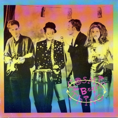 The B-52's - Cosmic Thing (Album, 1989): oprawa graficzna przedniej okładki