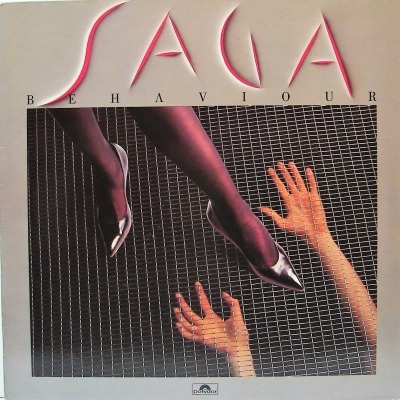 Saga - Behaviour (Album, 1985): oprawa graficzna przedniej okładki
