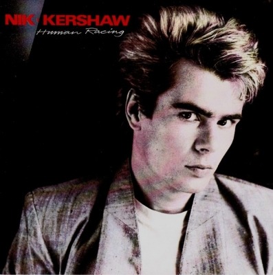 Nik Kershaw - Human Racing (Album, 1984): oprawa graficzna przedniej okładki