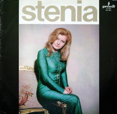 Stenia Kozłowska - Stenia (3) (Album, 1972): oprawa graficzna przedniej okładki