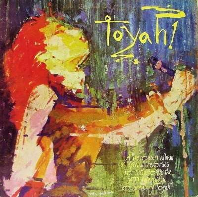Toyah - Toyah! Toyah! Toyah! (Album, 1980): oprawa graficzna przedniej okładki