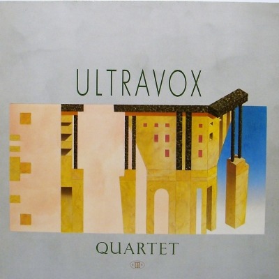 Ultravox - Quartet (Album, 1982): oprawa graficzna przedniej okładki