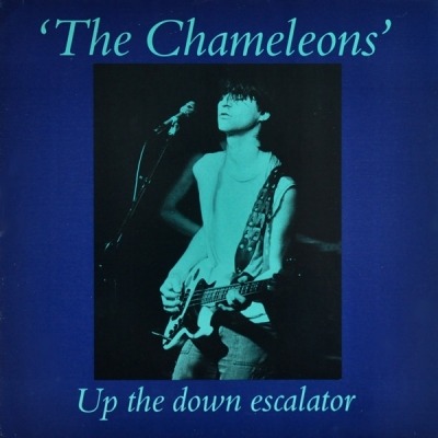The Chameleons - Up The Down Escalator (Singiel, 1983): oprawa graficzna przedniej okładki