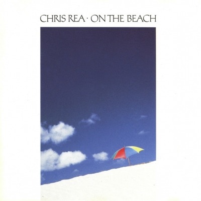 Chris Rea - On The Beach (Album, 1986): oprawa graficzna przedniej okładki