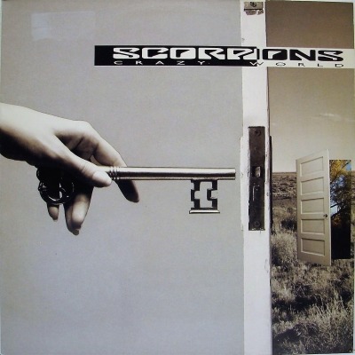 Scorpions - Crazy World (Album, 1990): oprawa graficzna przedniej okładki