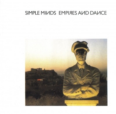 Simple Minds - Empires and Dance (Album, 1980): oprawa graficzna przedniej okładki