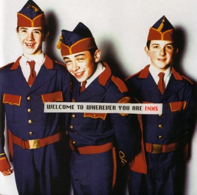 INXS - Welcome to Wherever You Are (Album, 1992): oprawa graficzna przedniej okładki