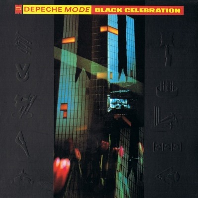 Depeche Mode - Black Celebration (Album, 1986): oprawa graficzna przedniej okładki