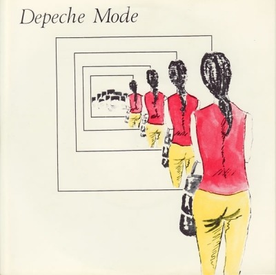 Depeche Mode - Dreaming Of Me (Singiel, 1981): oprawa graficzna przedniej okładki