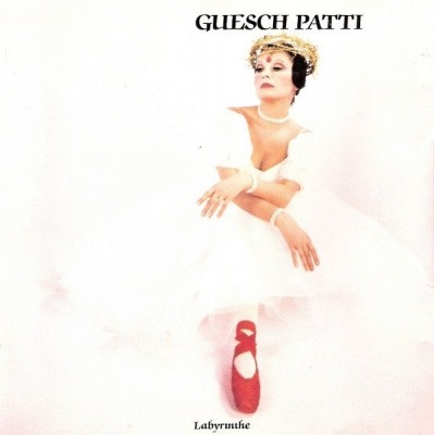 Guesch Patti - Labyrinthe (Album, 1988): oprawa graficzna przedniej okładki