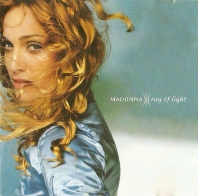 Madonna - Ray of Light (Album, 1998): oprawa graficzna przedniej okładki