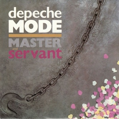 Depeche Mode - Master And Servant (Singiel, 1984): oprawa graficzna przedniej okładki