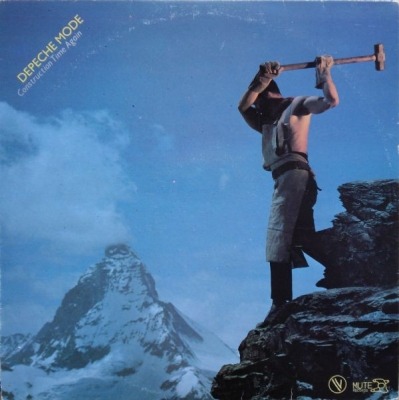 Depeche Mode - Construction Time Again (Album, 1983): oprawa graficzna przedniej okładki