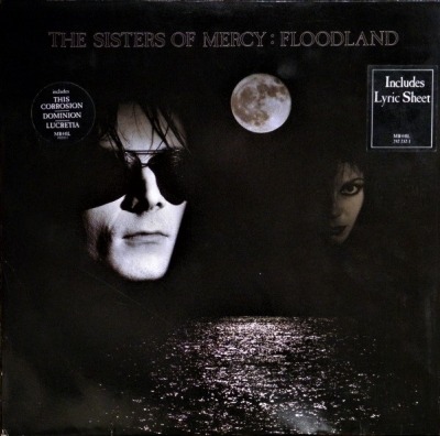 The Sisters Of Mercy - Floodland (Album, 1987): oprawa graficzna przedniej okładki
