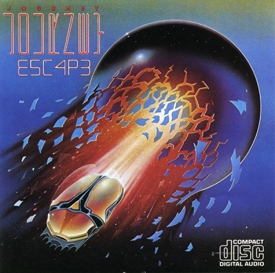 Journey - Escape (Album, 1981): oprawa graficzna przedniej okładki