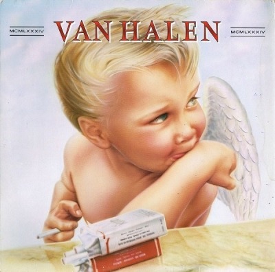 Van Halen - 1984 (Album, 1984): oprawa graficzna przedniej okładki