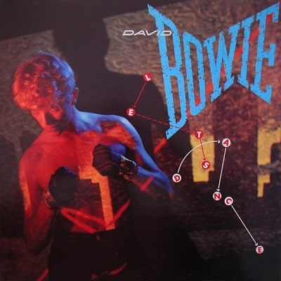 David Bowie - Let's Dance (Album, 1983): oprawa graficzna przedniej okładki
