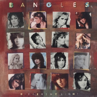 Bangles - Different Light (Album, 1986): oprawa graficzna przedniej okładki