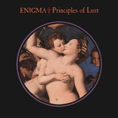 Enigma - Principles of Lust (Singiel, 1991): oprawa graficzna przedniej okładki