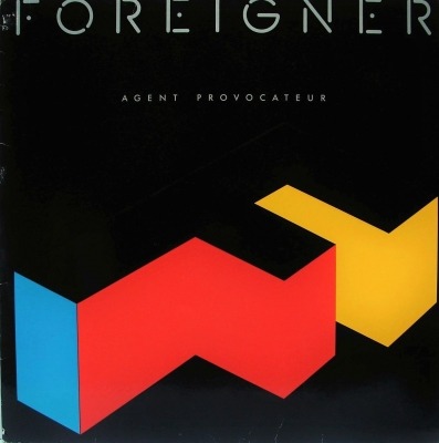 Foreigner - Agent Provocateur (Album, 1984): oprawa graficzna przedniej okładki