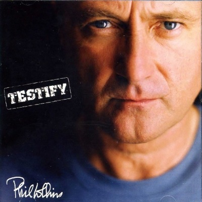 Phil Collins - Testify (Album, 2002): oprawa graficzna przedniej okładki