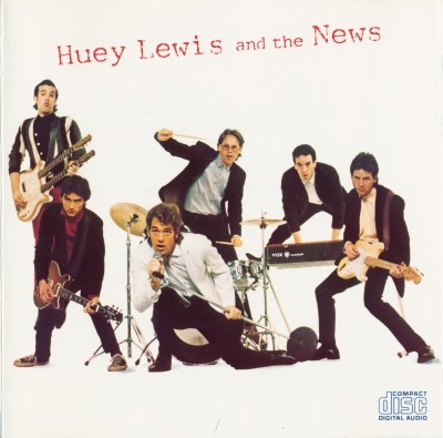 Huey Lewis And The News - Huey Lewis And The News (Album, 1980): oprawa graficzna przedniej okładki