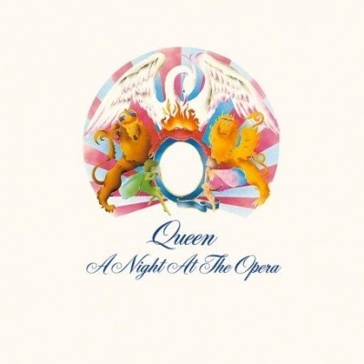 Queen - A Night at the Opera (Album, 1975): oprawa graficzna przedniej okładki