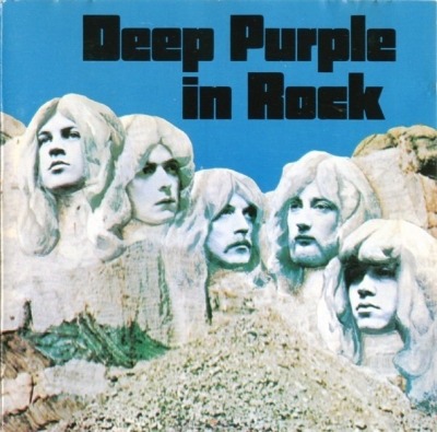 Deep Purple - Deep Purple in Rock (Album, 1970): oprawa graficzna przedniej okładki