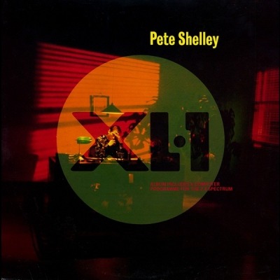 Pete Shelley - XL·1 (Album, 1983): oprawa graficzna przedniej okładki