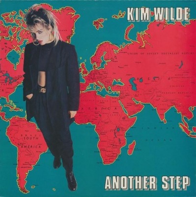 Kim Wilde - Another Step (Album, 1986): oprawa graficzna przedniej okładki