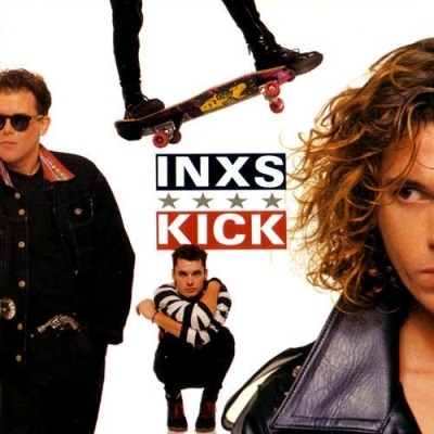 INXS - Kick (Album, 1987): oprawa graficzna przedniej okładki