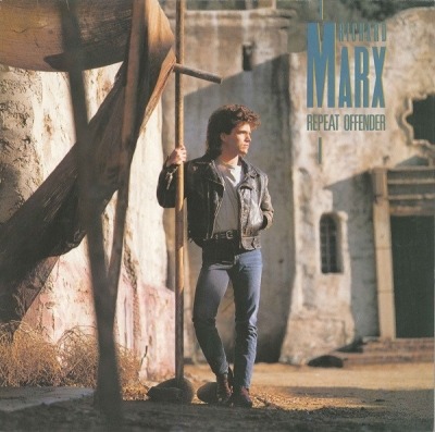 Richard Marx - Repeat Offender (Album, 1989): oprawa graficzna przedniej okładki