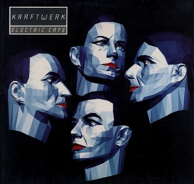 Kraftwerk - Electric Cafe (Album, 1986): oprawa graficzna przedniej okładki