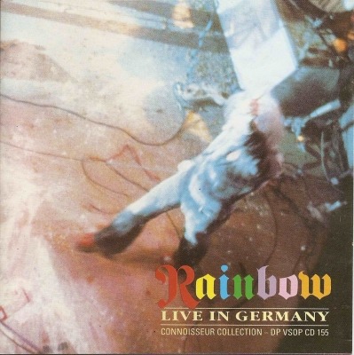 Rainbow - Live In Germany 1976 (Album, 1990): oprawa graficzna przedniej okładki