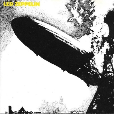 Led Zeppelin - Led Zeppelin (Album, 1969): oprawa graficzna przedniej okładki