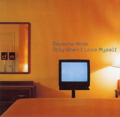 Depeche Mode - Only When I Lose Myself (Singiel, 1998): oprawa graficzna przedniej okładki