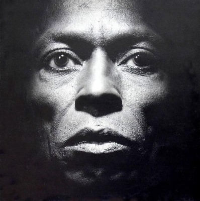Miles Davis - Tutu (Album, 1986): oprawa graficzna przedniej okładki
