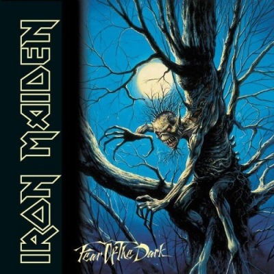 Iron Maiden - Fear of the Dark (Album, 1992): oprawa graficzna przedniej okładki