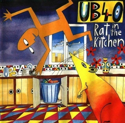 UB40 - Rat In The Kitchen (Album, 1986): oprawa graficzna przedniej okładki