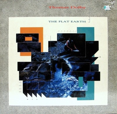 Thomas Dolby - The Flat Earth (Album, 1984): oprawa graficzna przedniej okładki