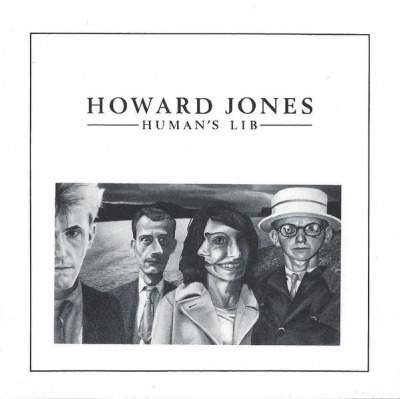 Howard Jones - Human's Lib (Album, 1984): oprawa graficzna przedniej okładki